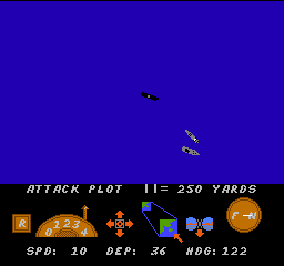 Silent Service gameplay screenshot